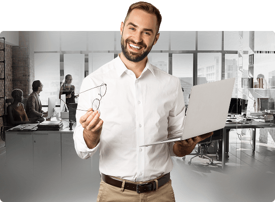 Happy student or consultant